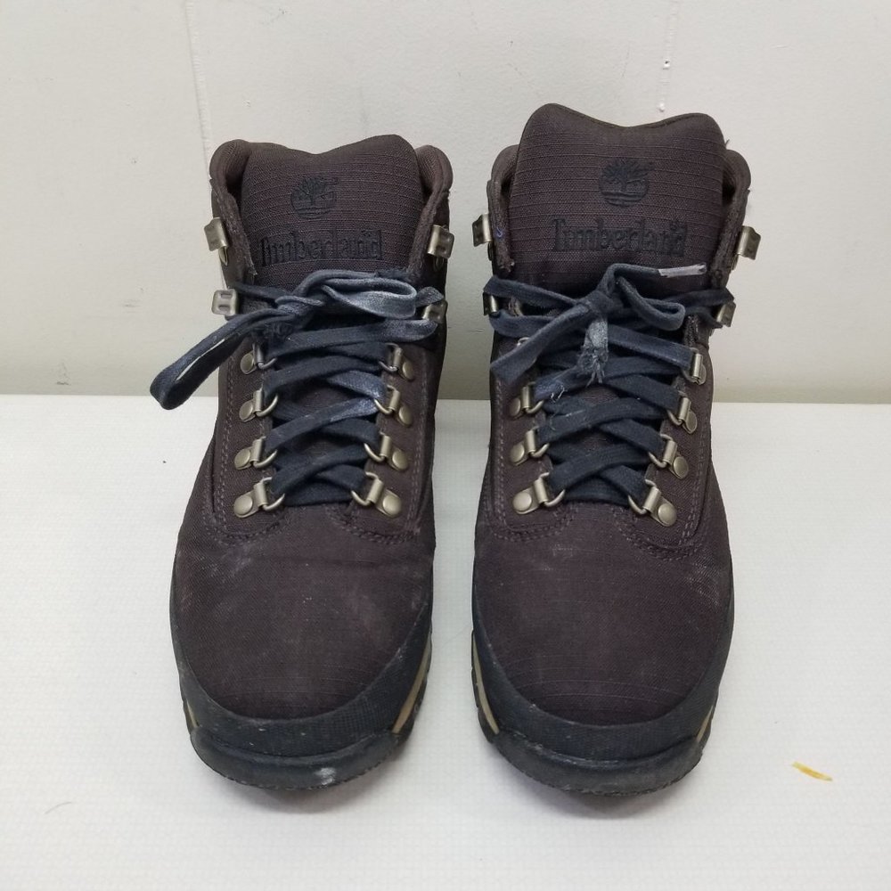 Timberland 9.5 Brown High Top Boots Chunky Grunge Hiking Work
